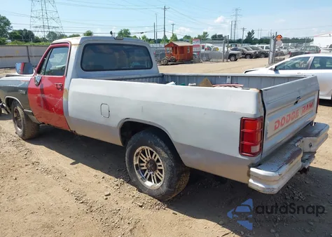 1991 Dodge D-Series D200/D250 z USA, uszkodzony, nr VIN 1B7KE26C4MS362723